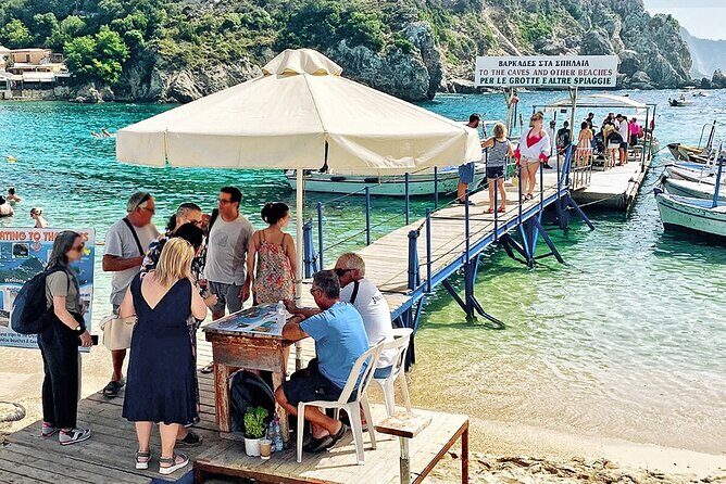 Corfu: Shore & Shared Tour – Palaiokastritsa Sunset - Palaiokastritsa Beach Time: Swim, Relax, and Actually Use It