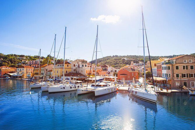 Full-Day Boat Tour of Paxos Antipaxos Blue Caves from Corfu - Gaios Free Time: Harbor Strolls, Shopping, and Sea-View Lunch