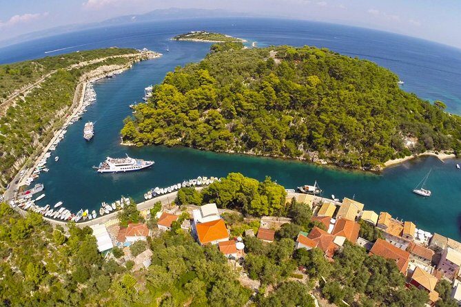 Paxos Antipaxos Blue Caves Cruise from Corfu - Entering The Blue Caves (Ipapanti and Ahai): The part everyone remembers
