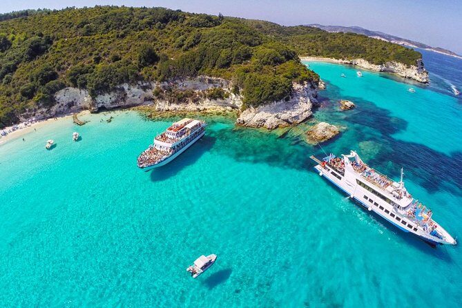 Paxos Antipaxos Blue Caves Day Tour from Corfu - Starting in Corfu: Old Town views from the water